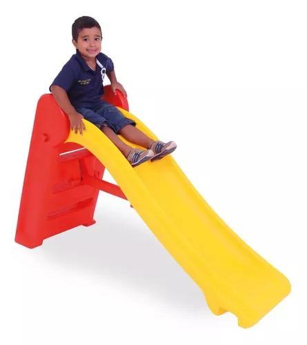 Escorregador Infantil Desmontável Vermelho Xalingo